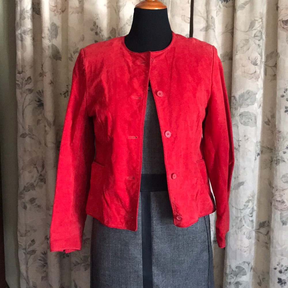 Red Suede Jacket - image 1
